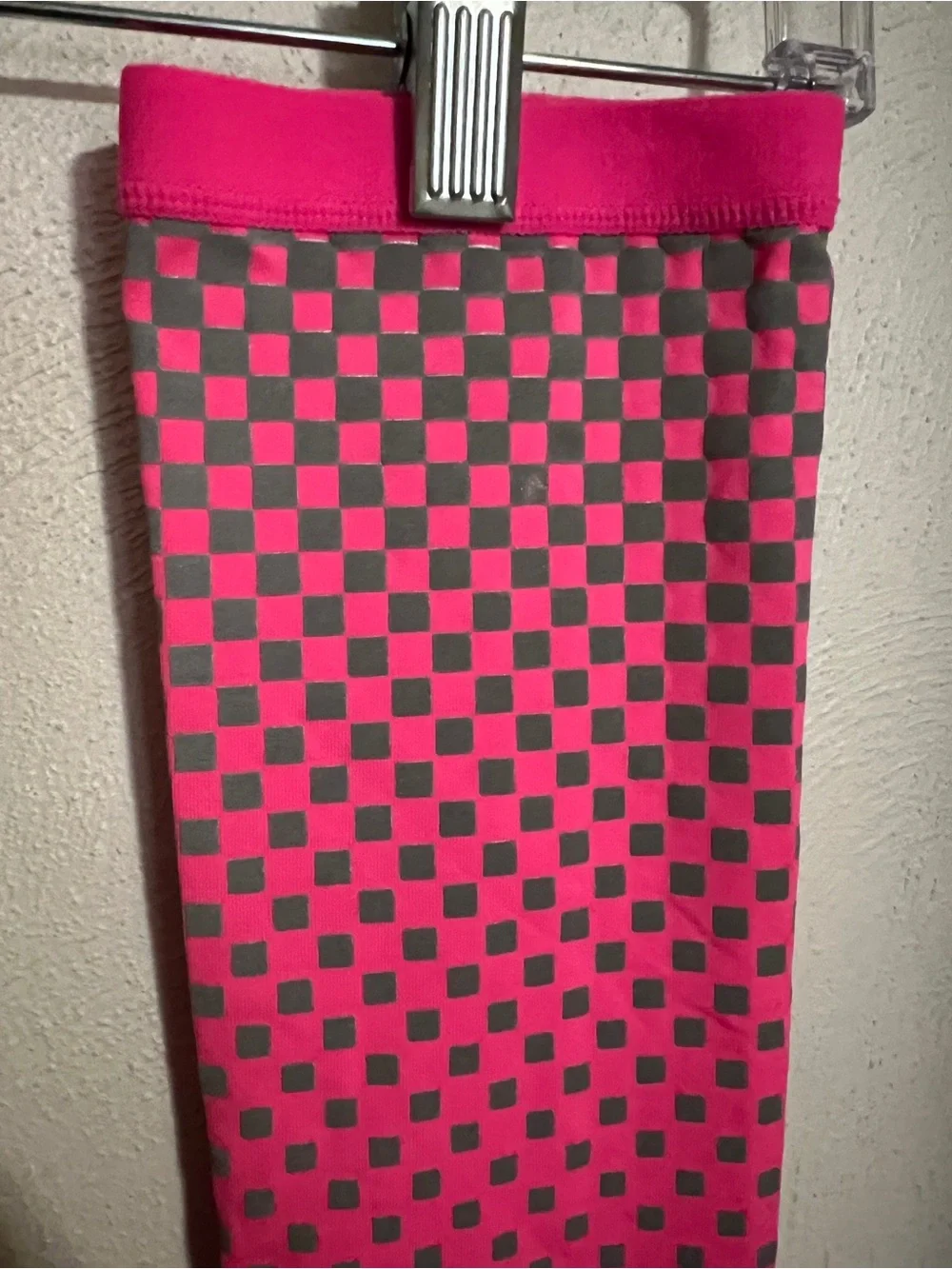 NIKE Dri-Fit 360 Compression Running Athletic Training Sleeves Pink Grey Sz L/XL